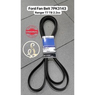 ( 100% ORIGINAL) FORD RANGER T7 T8 2.2cc 2016-2020 FAN BELT 7PK3143 FB3Q-6C301-GA FB3Q 6C301 GA