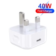 PD40W Fast Wall Charger QC 3.0 USB C Quick Charge US/UK/EU Plug Mobile Phone Power Adapter For Andri