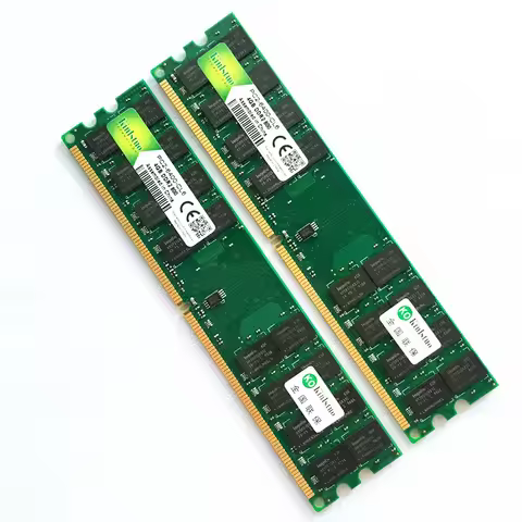 kinlstuo 4GB 800/667/533 MHz memory for DDR2 AMD memoria rams 4GB ddr2 ram 4GB X2PCS for desktop NEW