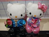 Hello kitty 結婚公仔