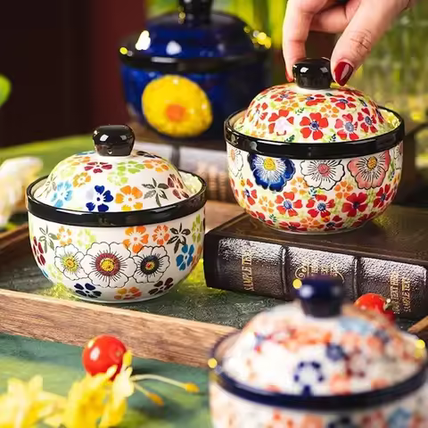 Soup Casserole ceramic cookware Clay pot for cooking pots and pans Crock cooking stew pot High tempe