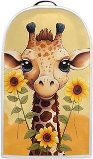 TODIYADDU Giraffe Sunflower Blender Dust Cover Trendy Stand Mixer or Coffee Maker Appliance Cover Anti Fingerprint Kitchen Appliance Covers with Top Handle Anti-scratch Dust Cover Nice Gifts.