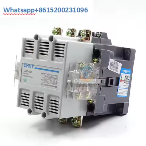 220V AC CJ20-100A high current AC contactor single-phase, three-phase, three-phase, normally open