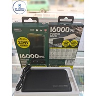 Remax Powerbank Original RPP-322 20W Powerbank Fast Charging Powerbank 16000mAh 2 Input & Output Por