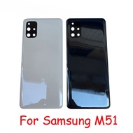 High Quality For Samsung Galaxy M51 M515 J6 Plus 2018 A7 2018 A750 Back Battery Cover Rear Panel Door Housing Case Repair Parts