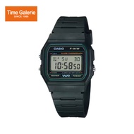 Casio General F-91W-3SDG Digital Black Resin Band Men Watch / Women Watch / Youth Watch