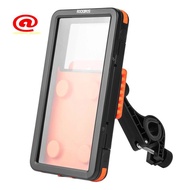 TPE Touch Film Waterproof Bike Phone Holder with IPX4 Rating, 360° Rotation Shockproof Mounting Brac