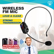 Rolton Universal Wireless FM Headset Microphone | Radio FM Pairing for K300 K500 K700 Spiker Mic
