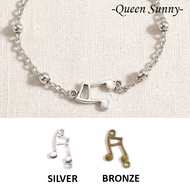 1Pc Charm Connector Melody Music Not Song Tone - 2-Sided Hole Connector Pendant - Pendant Necklace E
