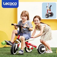 LECOCO (ITALY) Kids Children Toddler Three-Wheel Tricycle Foldable Bike
