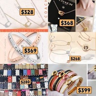 聖誕精選‼️Coach 頸鏈 手鍊  吊墜 卡片套 證件套  手鈪