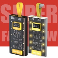 20,000mAh Fast Charge 120W Fast Powerbank PD22.5W Powerbank with Cable QC3.0