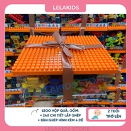 Lego Gift Box 240 Pieces, With Puzzle Table, 4-Legged Assembly, Toys for Children 3 Years Old, 4 Yea