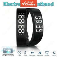 Smart Bracelet LED Digital Smart Clock Smartband with Running Pedometer Monitor, Smart Band, Vibrati
