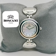 💕ROSCANI Perempuan /Jam GELANG / Roscani Ladies /Fancy style/ Pearl Dial ⌚⌚