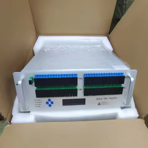 1550nm 16x23/32x23dbm WDM Fibre Amplifier.EDFA with Intelligent Temperature Control System FTTH SC/A