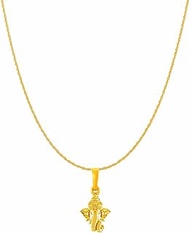 22Kt Gold Plated (92.5% Purity) God Ganesha Lord Ganapathy_Eu777