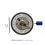 Watch movement parts original new from Japan NH34A Seiko automatic mechanical movement NH34 GMT with