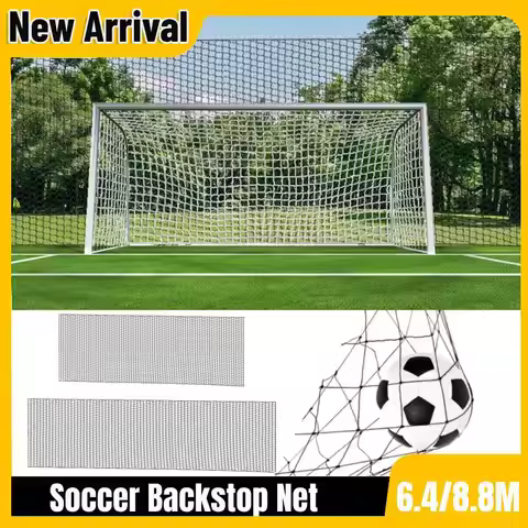 6/8M Soccer Goal Folding Soccer Net Outdoor Football Nets Training Equipment for Kids and Teens Foot