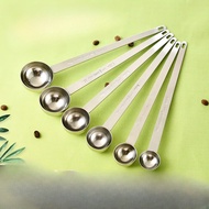 Stainless Steel Long Handle Measuring Spoon Quantitative Measuring Spoon Milk Tea Shop Measuring Spo