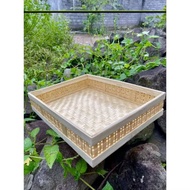 Bamboo Tray 40x30 | Tumpeng Box | Tumpeng Bamboo Box | Bamboo Lengser | Hampers BOX | 40x30