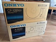 全新ONKYO A-9030 + ONKYO CP-1050(D)