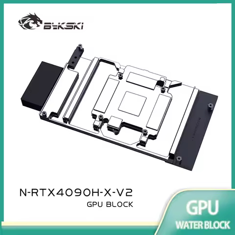 Bykski GPU Block for NVIDIA RTX 4090 Reference Edition/AIC Video Card Water Cooling/ Full Cover Desi