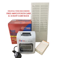 Okyo ET-6300 Time Recorder / Punch Card Machine