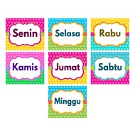 Day Name Sticker