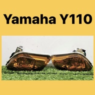 YAMAHA Y110 Y110SS Y110 SS SS110 SS1 FRONT SIGNAL LAMP SET R/L SIGNAL LAMPU DEPAN CERMIN PENUTUP SIG