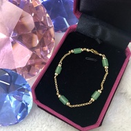Jade Bracelet + 10k gold