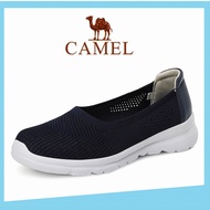 Desert Camel ระบายอากาศที่สะดวกสบายกีฬารองเท้าผ้าใบ ดูดซับรองเท้าวิ่งรองเท้าผู้หญิง Desert Camel รอง