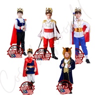 Cosplayworld Prince Charming Costume Royal King Elegant Beast for Boy Kids