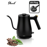 1pc V60 Gooseneck Electric Kettle, Pour Over Coffee Pot, Water Boiler & Heater With Auto Shut-Off, S