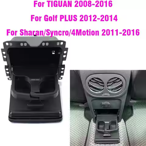 Water Drink Bottle Cup Rack Holder For TIGUAN 2008-2016 For Golf PLUS 2012-2014 For Sharan 2011-2016