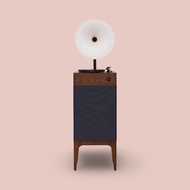 【品味之選】梵尼詩 黑膠音響 內建擴大機 藍牙 Hi-Fi級音質 胡桃