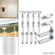[Haluoo] 16x Bifold Door Hardware Bifold Door Hardware Repair Replacement Parts Bifold Door Top Guide Wheel Closet Door Repair