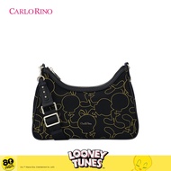 Carlo Rino Black Tweety Shoulder Bag