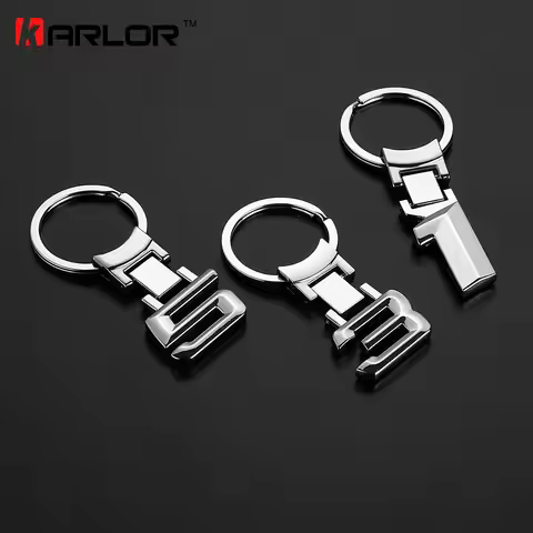 Zinc Alloy Metal Car Keychain Key Chain Ring Keyring for BMW E39 E60 E87 F20 F40 F10 F11 E34 G30 X1 