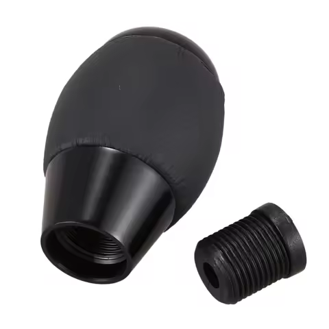 NEW-6 Speed Manual Red Stitching Black Leather Gear Shift Knob For Honda Civic EP3 EJ FD FA SI