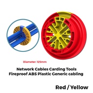 Network Carding Cable Comb Fireproof ABS Plastic Generic cabling Cat5 Cat6 Network Cables Laying and