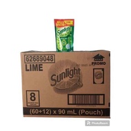 sunlight 90 ml 1 dus isi 72 sachet ekonomis