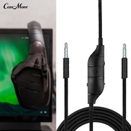 Audio Cable Stable Transmission Anti-interference Braided 35mm Headphone Driver-free Audio AUX Cable for Logitech G633 G635 G933 G935