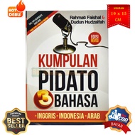 Buku Islami Kumpulan Pidato 3 Bahasa Inggris-Indonesia-Arab (Arafah) Kamus Pidato 3 Bahasa Pidato 3 
