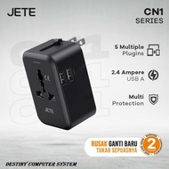 Travel Charger Multiple Plug Combinations Universal Adapter JETE CN1