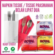 Double-Fold Tissue Buffet Tissue/ Celebration Tissue/ Napkin Tissue Royal Tissue/ Padang Tissue/ Din
