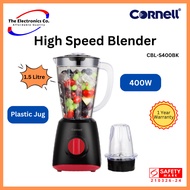 Cornell 1.5L Plastic Blender 400W CBL-S400BK EI