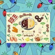 打邊爐聖誕卡 (一包四入, 連信封)