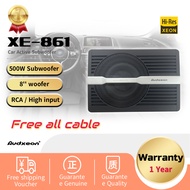 Audxeon Car Subwoofer Active Subwoofer UnderSeat subwoofer 500W 8" Built In Amplifier XE-861