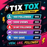 New Promo  Tiktok Tik Tok Likes Views Followers tt Tixtox2